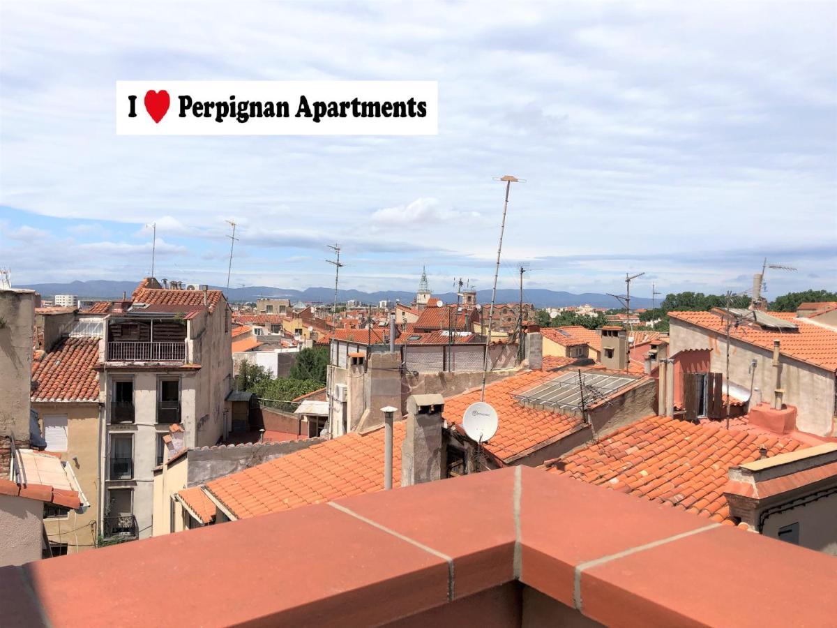 I Love Perpignan Duplex Terrasse Eksteriør bilde